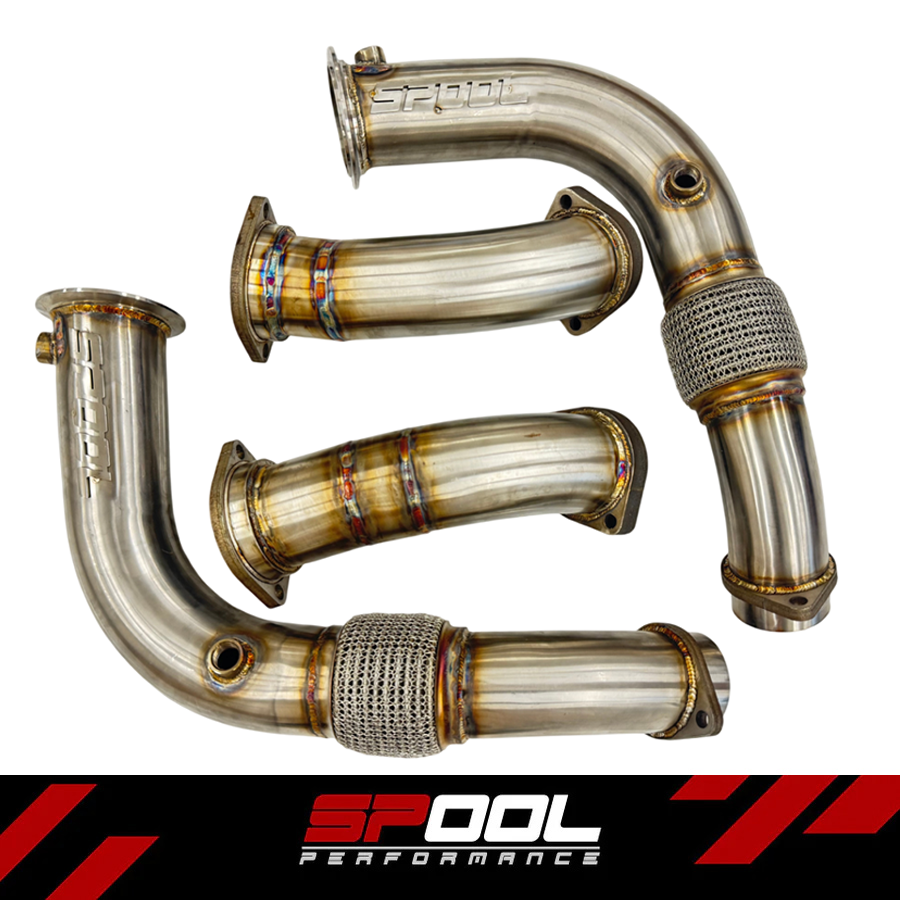 Spool S68 Race Downpipes – BMW G90 M5 — Spool Performance