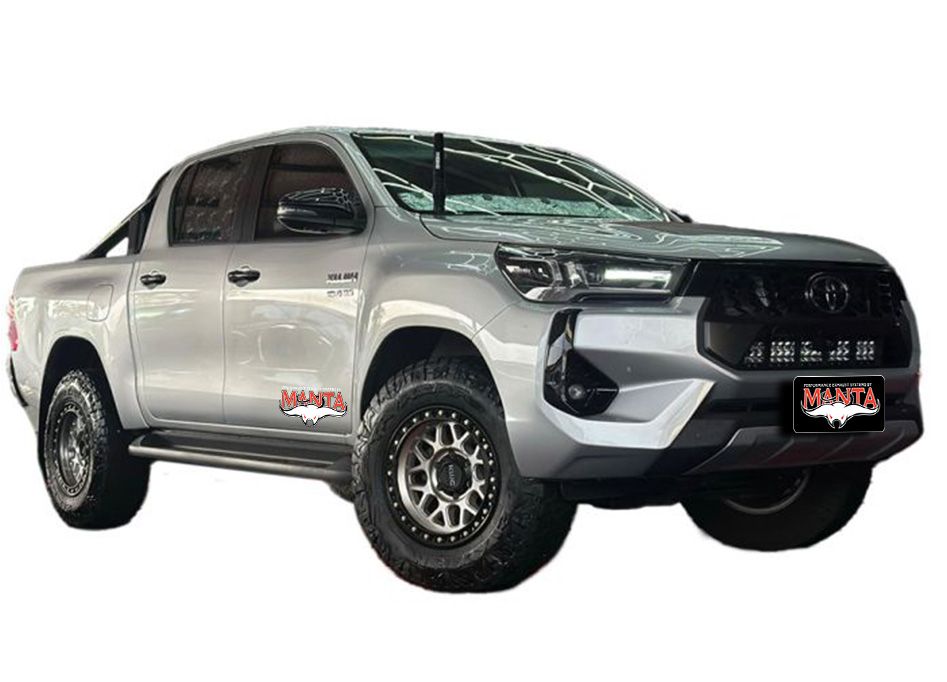 Manta Toyota Hilux GUN126R N80 2.8L Turbo Diesel D4D (With DPF) 2015 To Current – complete exhaust system