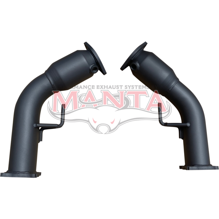 Manta DPE HOLC128 Holden VE VF 2.5in Catalytic Converter Set — HOLC128 complete Manta product/system