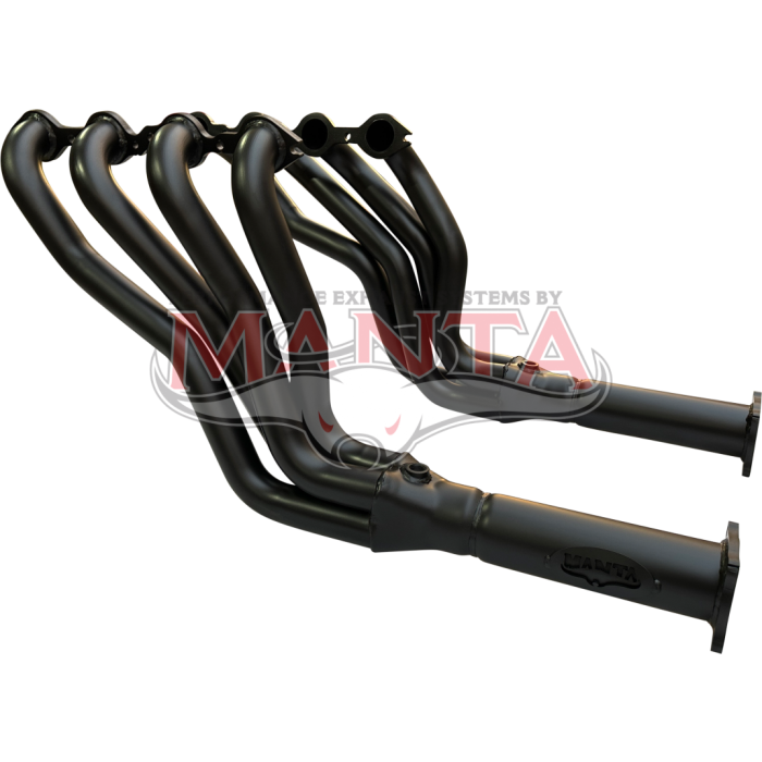 Manta DPE HOLH128-178 Holden VE VF V8 1 7/8in Headers — Black Ceramic Coated — HOLH128-178-BC
