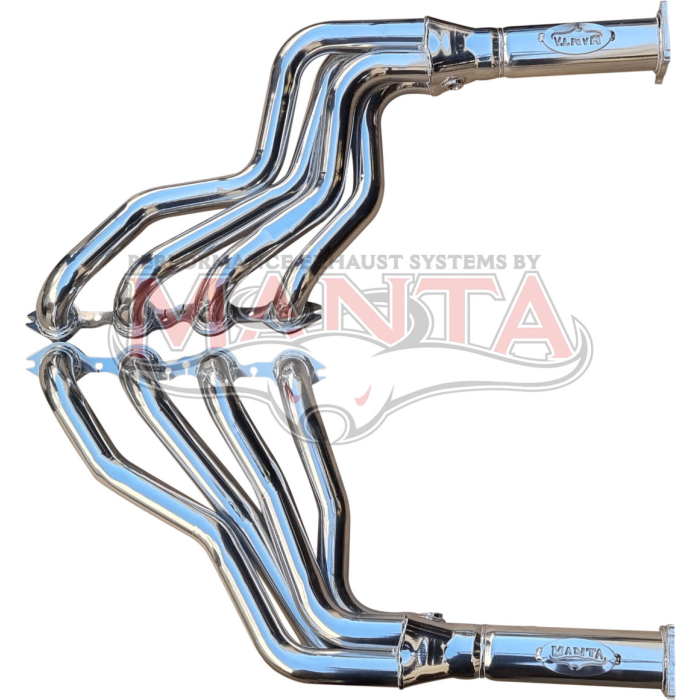 Manta DPE HOLH128-178 Holden VE VF V8 1 7/8in Headers — Silver Ceramic Coated — HOLH128-178-C