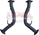 Manta DPE Holden Commodore VE VF V8 Sedan Wagon Exhaust System — DPE cat-back connecting pipes (HOLINTER128)