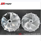 Pulsar 7982G Curved Point Mill Compressor Wheel Dual Ball Bearing Turbocharger - image 2