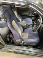 HFM.Parts R32 GT-R Seat Cover Set – Custom Blue/Grey Faux Suede – HFM.Parts image 1