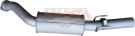 Manta Holden Commodore VZ 3.6L V6 Ute Wagon Exhaust System — Rear muffler (MBM271MF)