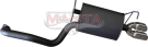 Manta Ford Falcon BA BF Barra XR6 Sedan Exhaust System — Rear muffler (MBM332MF)