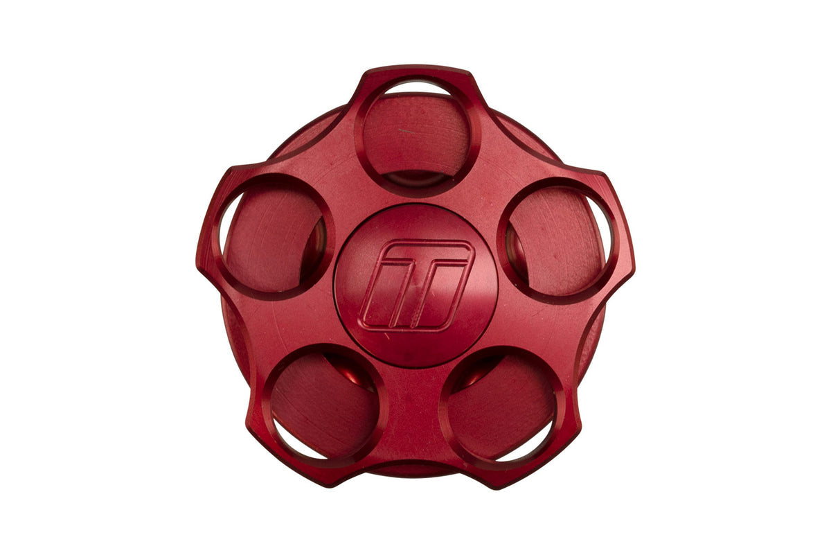 Turbosmart Modular Oil Cap - Toyota M37x3 - Red