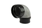 Turbosmart LockSleeve 2.50in to 90 Degree Hose Barb 2.50in