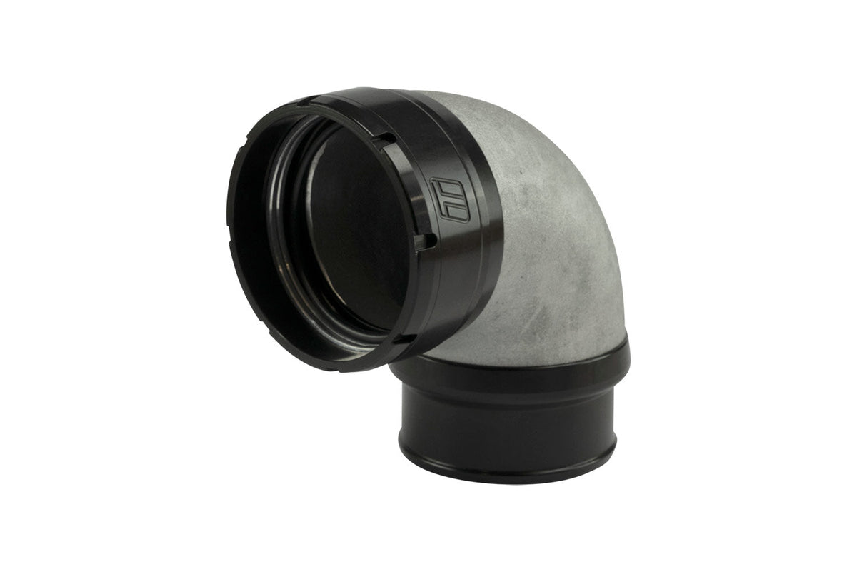 Turbosmart LockSleeve 2.50in to 90 Degree Hose Barb 2.50in