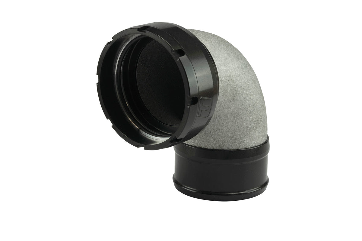 Turbosmart LockSleeve 3.00in to 90 Degree Hose Barb 3.00in