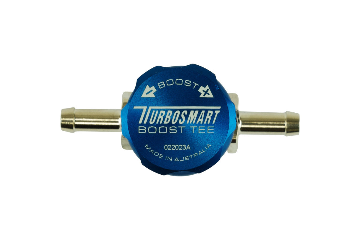 Turbosmart All New Boost-Tee Manual Boost Controller - Blue
