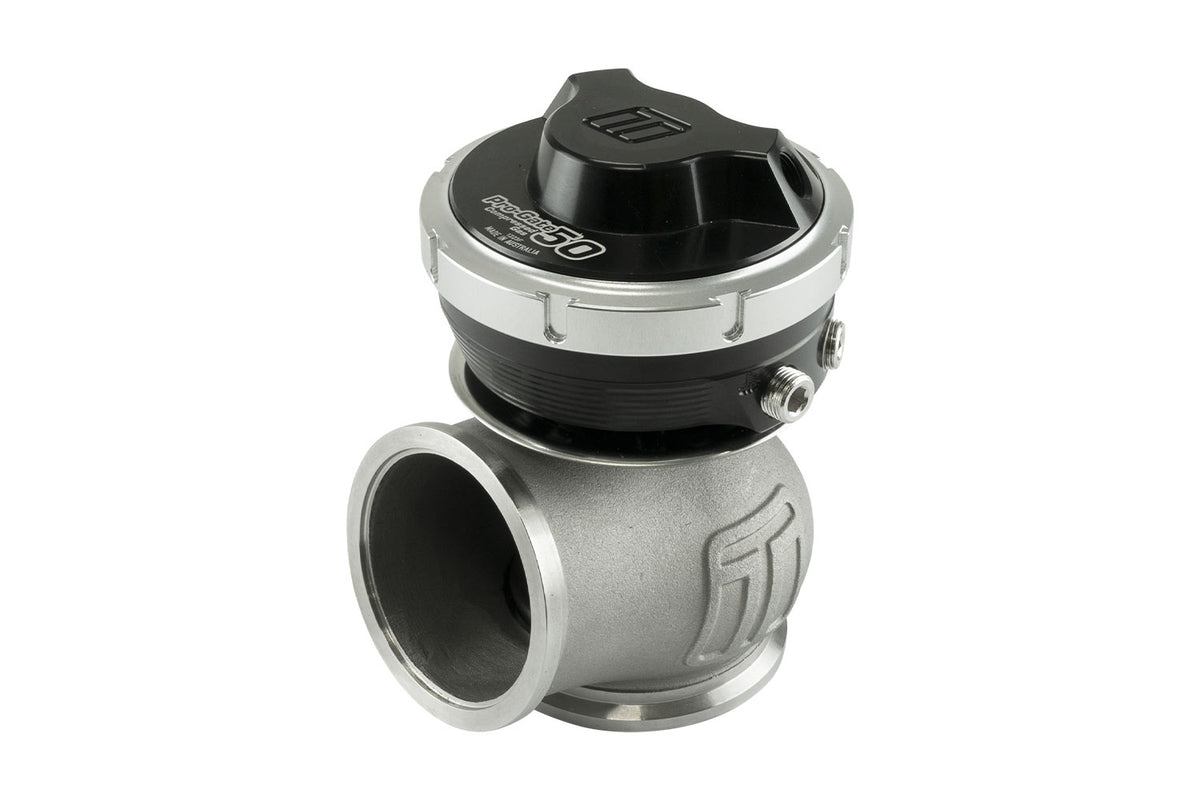 Turbosmart ProGate50 External Wastegate Configurator - Compressed Gas - 5 PSI - Black - TS-0554-1202