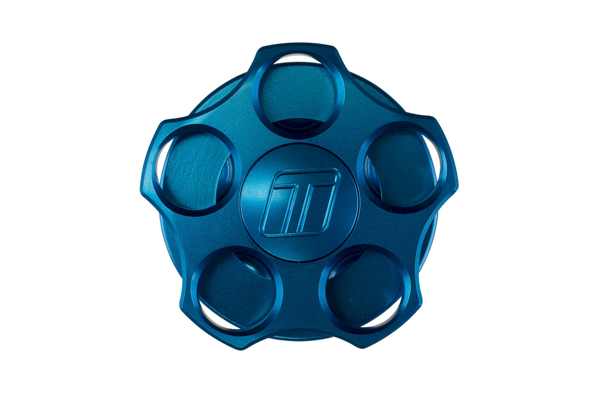 Turbosmart Modular Oil Cap - Subaru M42x4.5 - Blue