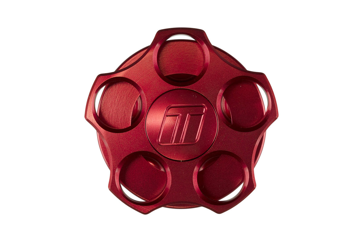 Turbosmart Modular Oil Cap - Subaru M42x4.5 - Red