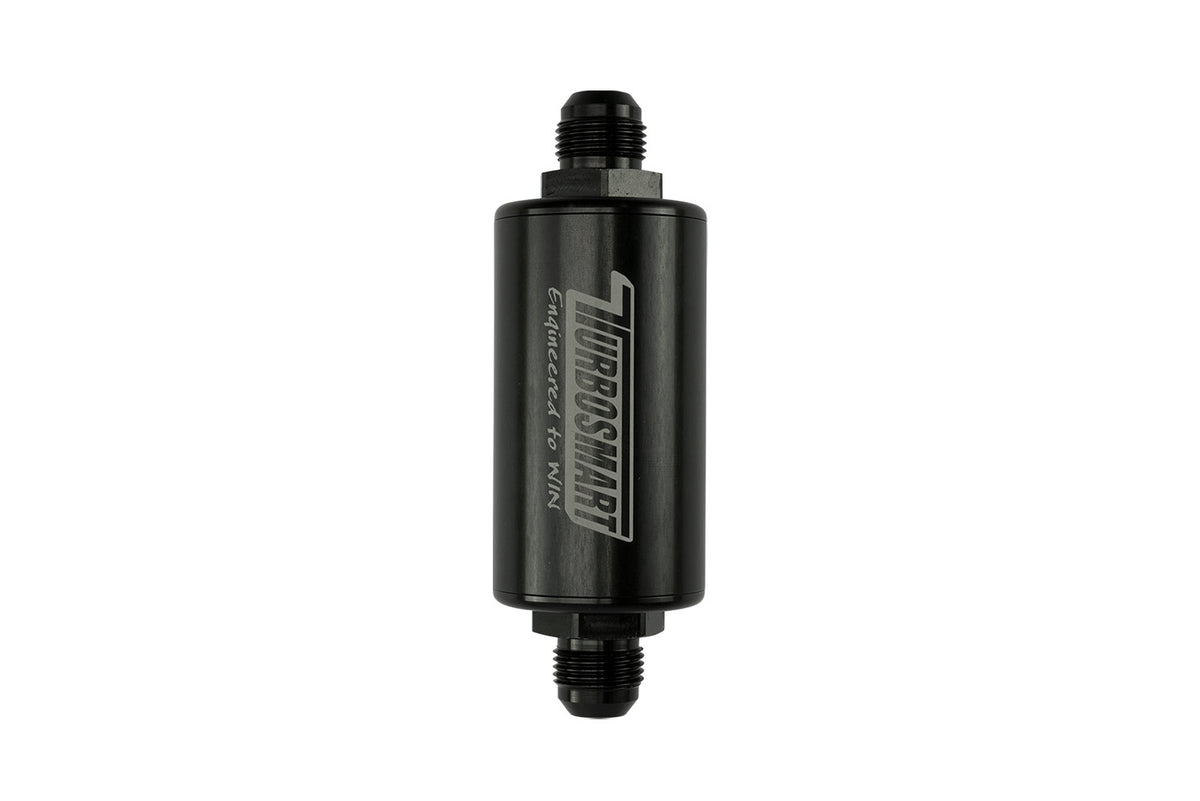 Turbosmart Inline Fuel Filter 10um 10AN Black - TS-0402-1135