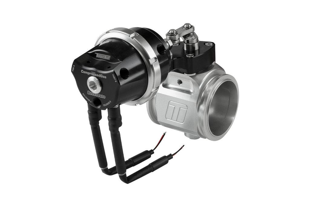 Turbosmart Compressed Gas BoostGate50 with Inbuilt Solenoids - 7 PSI Black