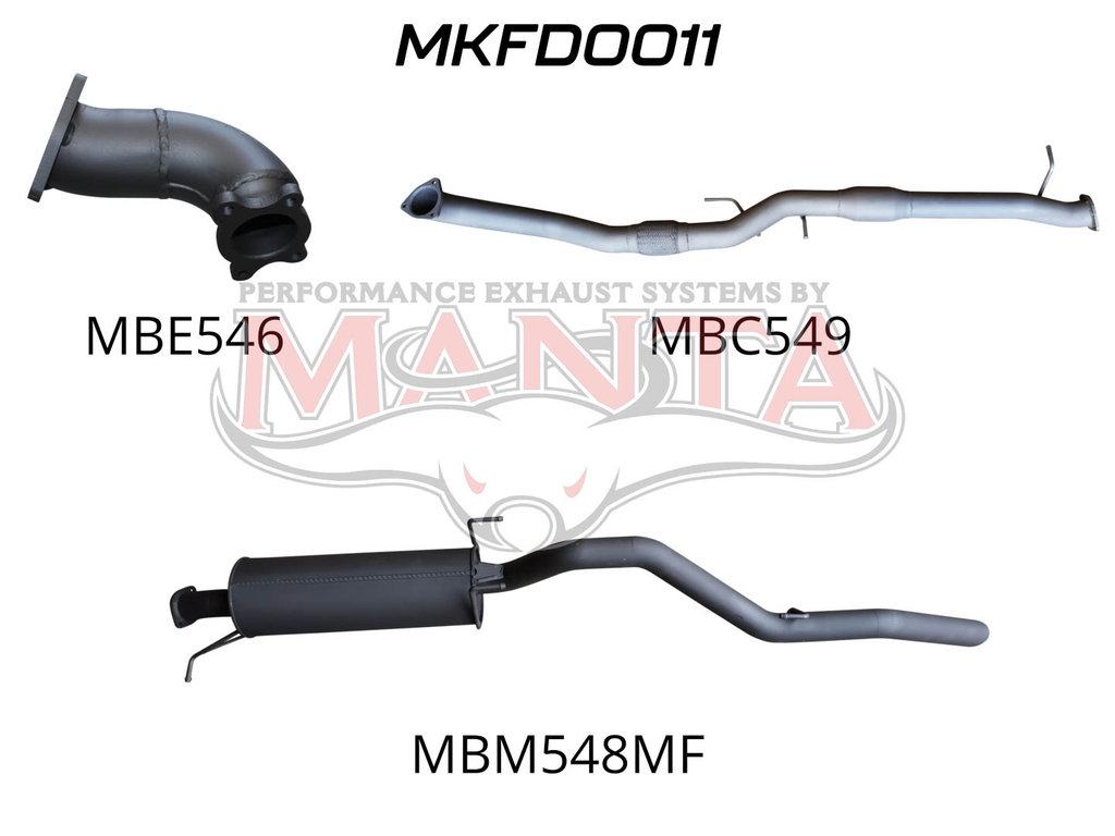 Manta Ford Ranger Pj, Pk 3.0L CRD UTE (Automatic), 2006 – 2011 – Manta product image 7