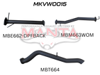 Manta Ford Ranger Px Dual Cab 3.2L CRD October 2011 – September 2016 – Manta product image 6