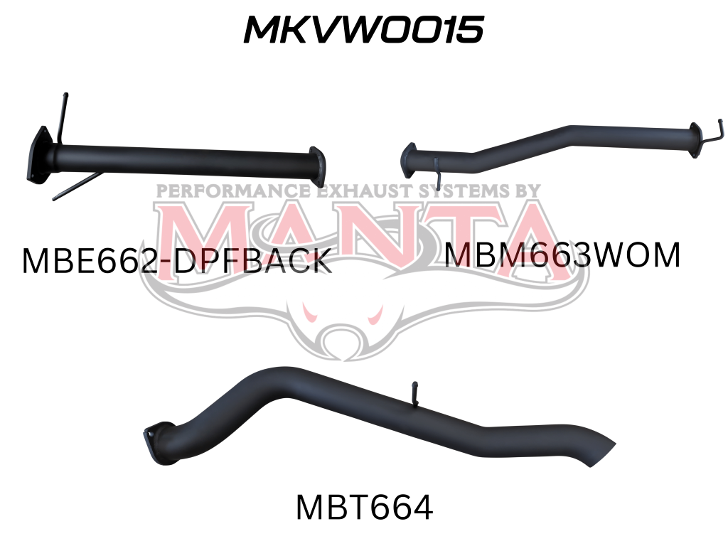 Manta Ford Ranger Px Dual Cab 3.2L CRD October 2011 – September 2016 – Manta product image 6