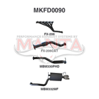 Manta FX-206CAT Ford Falcon BA BF Barra High Flow Cat - FX-206CAT