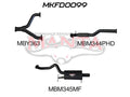 Manta Ford Falcon Ba, Bf 5.4L Barra 3 Valve V8 Sedan (All Models Excluding XR8 & Fpv’S). Exhaust Exit Out Driver’S Side. – Manta product image 13