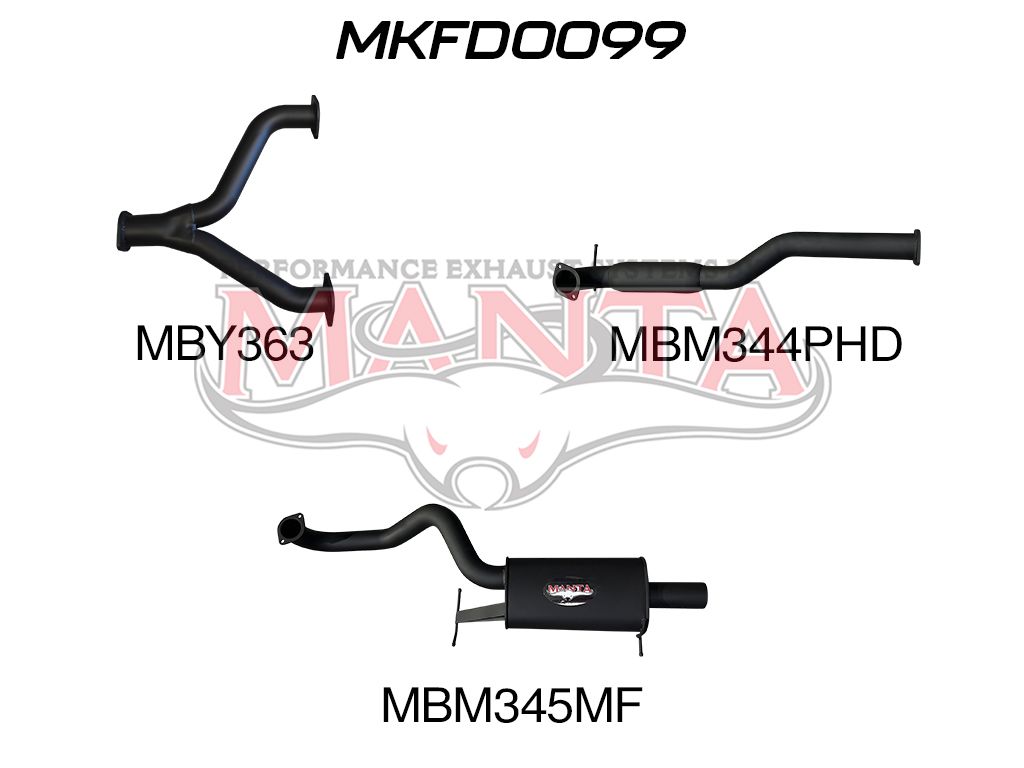 Manta Ford Falcon Ba, Bf 5.4L Barra 3 Valve V8 Sedan (All Models Excluding XR8 & Fpv’S). Exhaust Exit Out Driver’S Side. – Manta product image 13