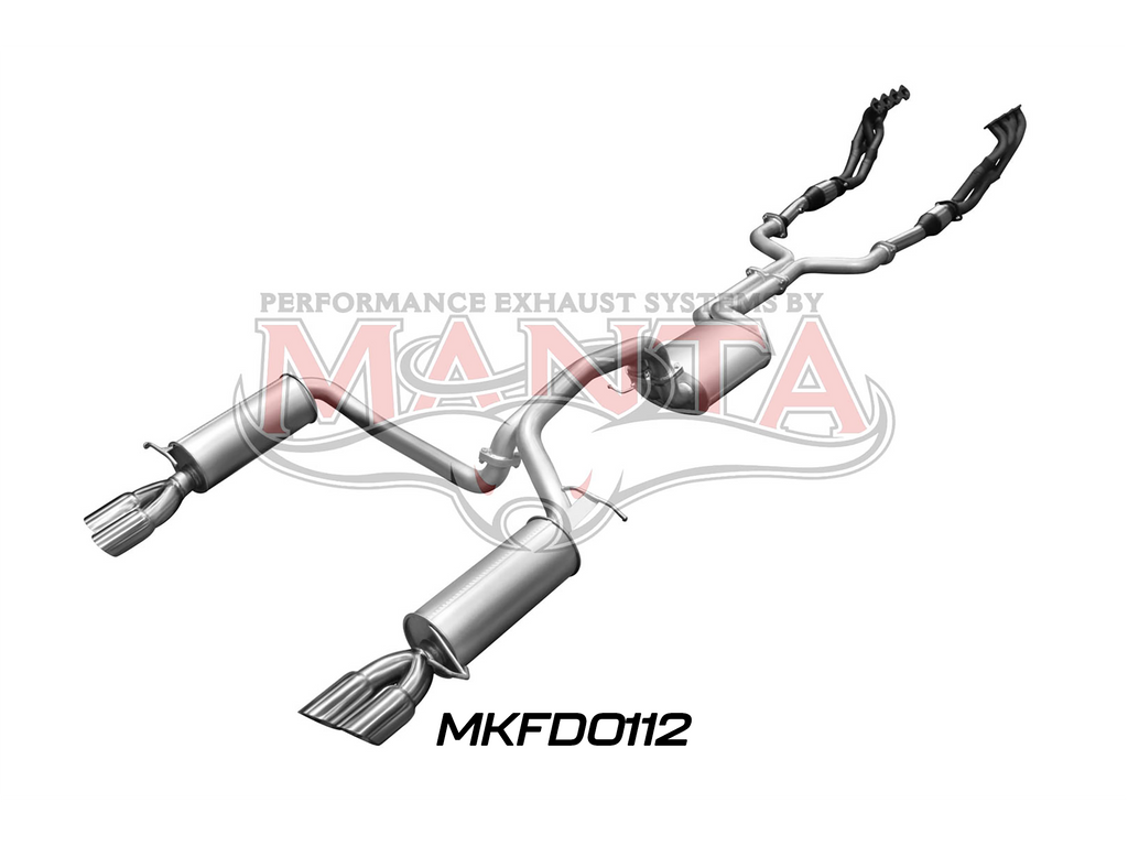 Manta Ford Falcon Ba, Bf 5.4L Boss 4 Valve V8 Sedan (Including XR8, Ba FPV Models). Optional Exhaust Exit Out Both Driver & Passenger Side. – Manta product image 20