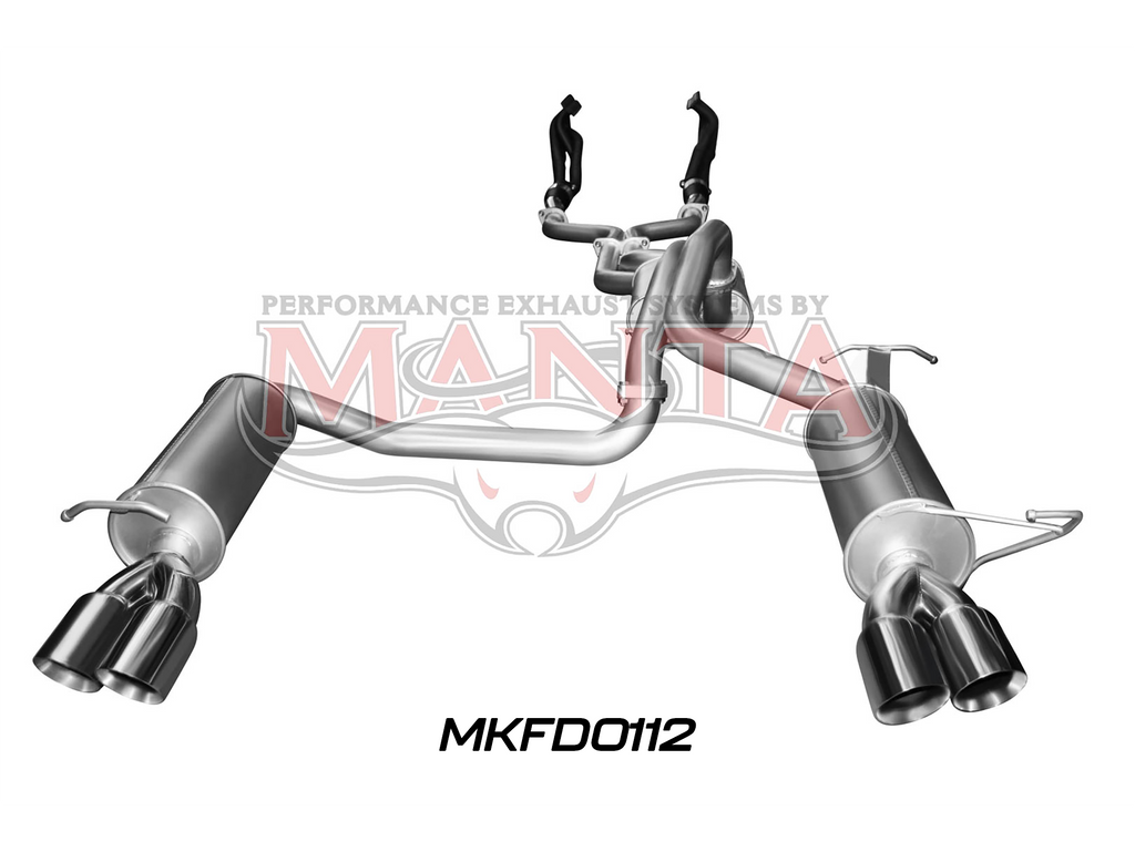 Manta Ford Falcon Ba, Bf 5.4L Boss 4 Valve V8 Sedan (Including XR8, Ba FPV Models). Optional Exhaust Exit Out Both Driver & Passenger Side. – Manta product image 22