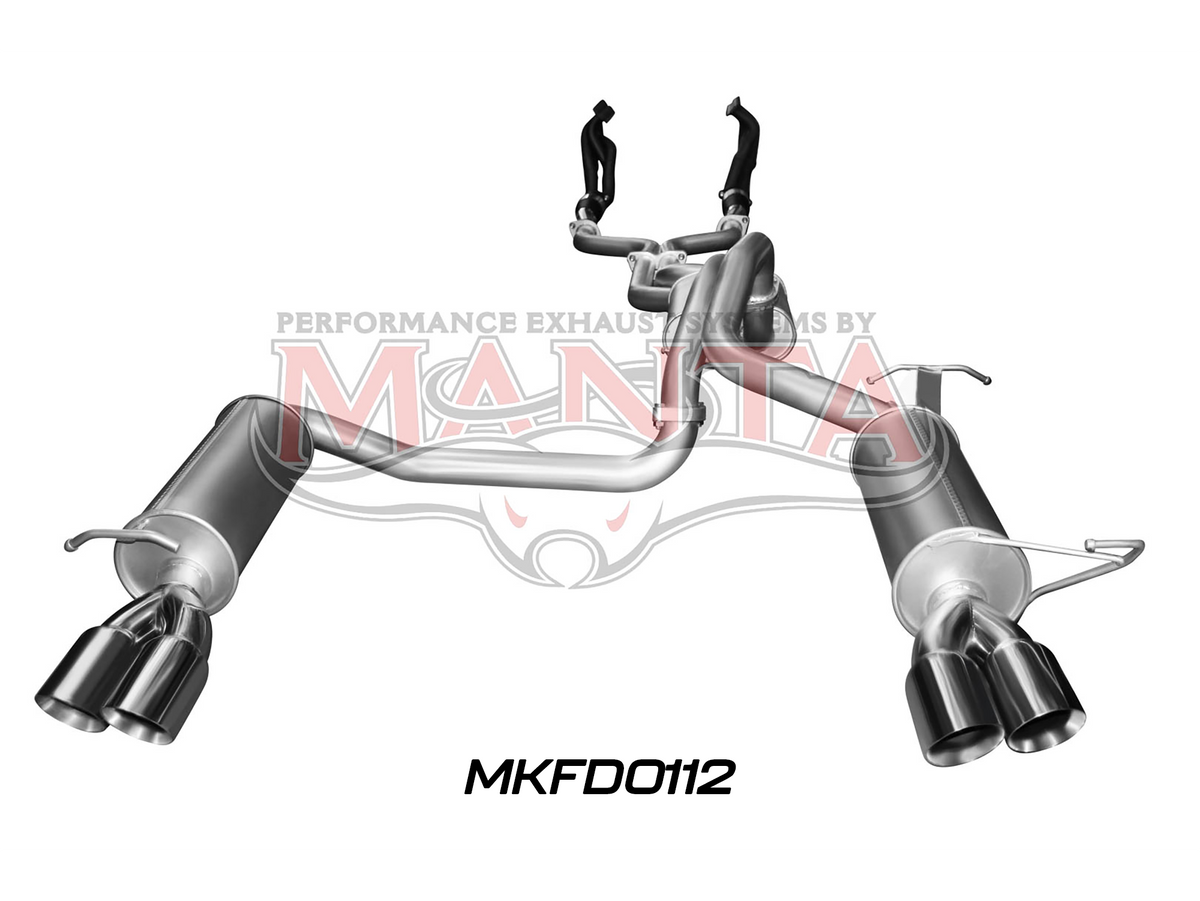Manta Ford Falcon Ba, Bf 5.4L Boss 4 Valve V8 Sedan (Including XR8, Ba FPV Models). Optional Exhaust Exit Out Both Driver & Passenger Side. – Manta product image 22