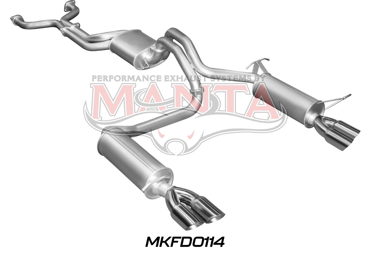 Manta Ford Falcon Ba, Bf 5.4L Boss 4 Valve V8 Sedan (Including XR8, Ba FPV Models). Optional Exhaust Exit Out Both Driver & Passenger Side. – Manta product image 7