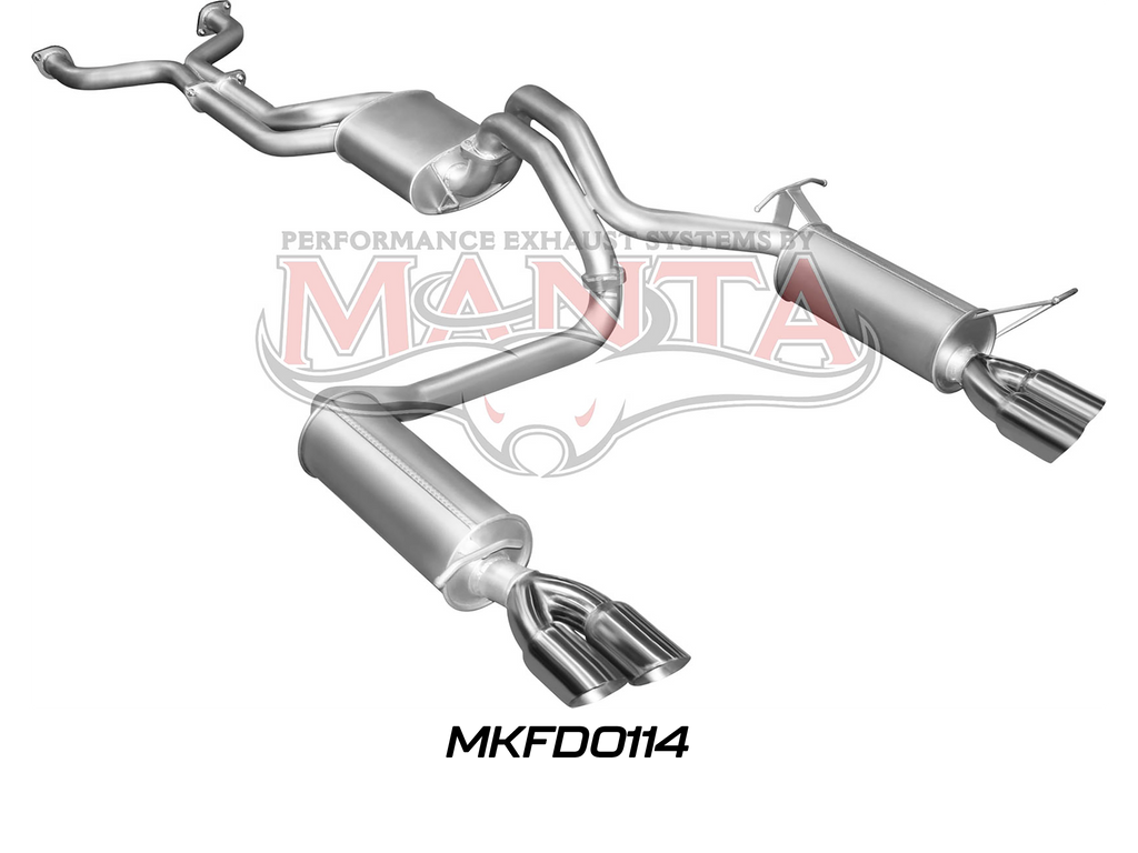 Manta Ford Falcon Ba, Bf 5.4L Boss 4 Valve V8 Sedan (Including XR8, Ba FPV Models). Optional Exhaust Exit Out Both Driver & Passenger Side. – Manta product image 8