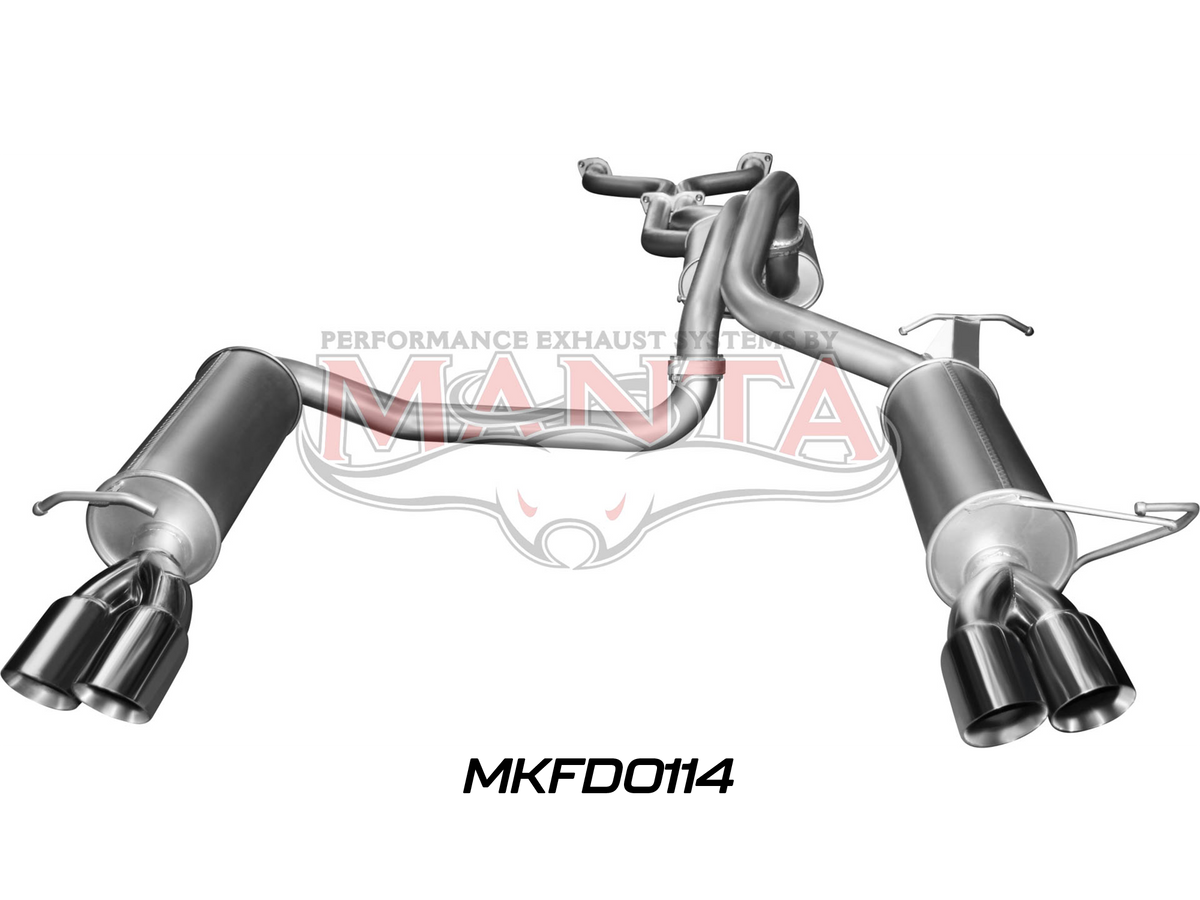 Manta Ford Falcon Ba, Bf 5.4L Boss 4 Valve V8 Sedan (Including XR8, Ba FPV Models). Optional Exhaust Exit Out Both Driver & Passenger Side. – Manta product image 9