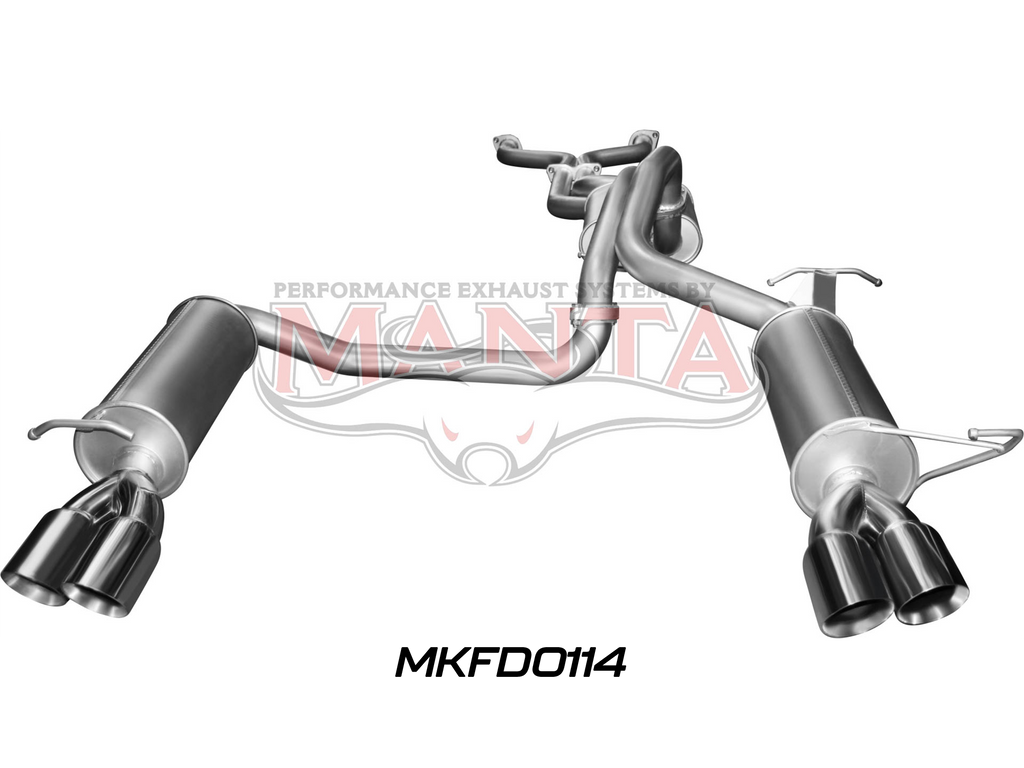 Manta Ford Falcon Ba, Bf 5.4L Boss 4 Valve V8 Sedan (Including XR8, Ba FPV Models). Optional Exhaust Exit Out Both Driver & Passenger Side. – Manta product image 10