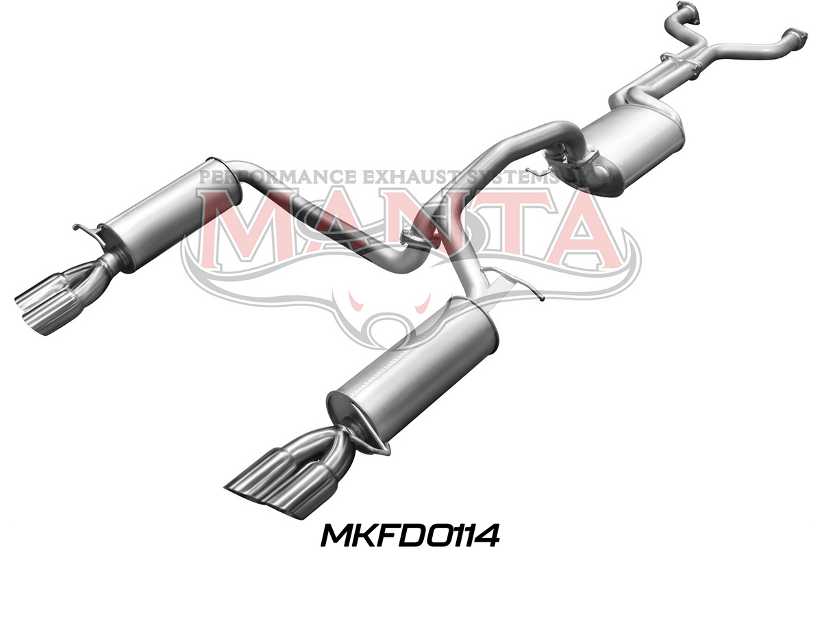 Manta Ford Falcon Ba, Bf 5.4L Boss 4 Valve V8 Sedan (Including XR8, Ba FPV Models). Optional Exhaust Exit Out Both Driver & Passenger Side. – Manta product image 11