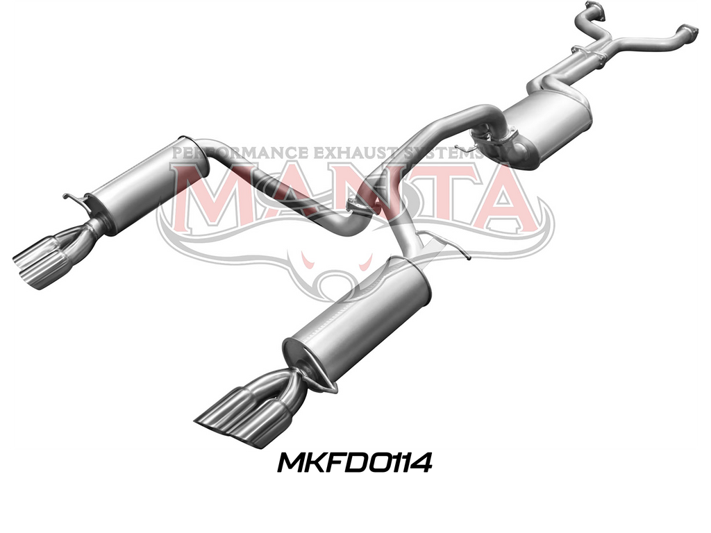 Manta Ford Falcon Ba, Bf 5.4L Boss 4 Valve V8 Sedan (Including XR8, Ba FPV Models). Optional Exhaust Exit Out Both Driver & Passenger Side. – Manta product image 12