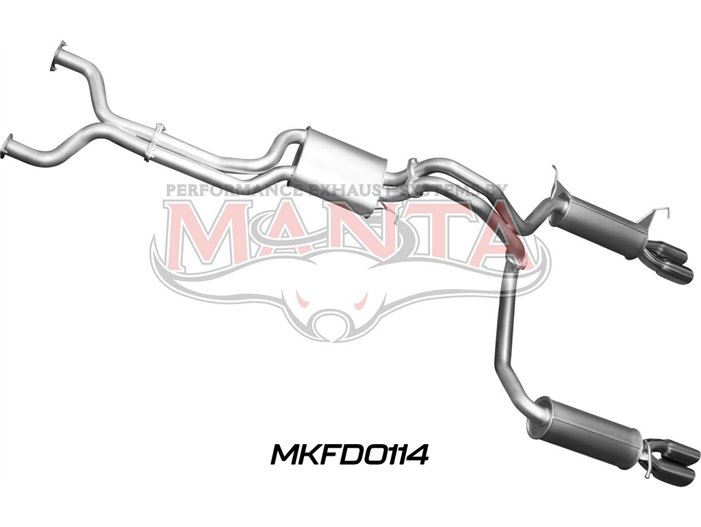 Manta Ford Falcon Ba, Bf 5.4L Boss 4 Valve V8 Sedan (Including XR8, Ba FPV Models). Optional Exhaust Exit Out Both Driver & Passenger Side. – Manta product image 14