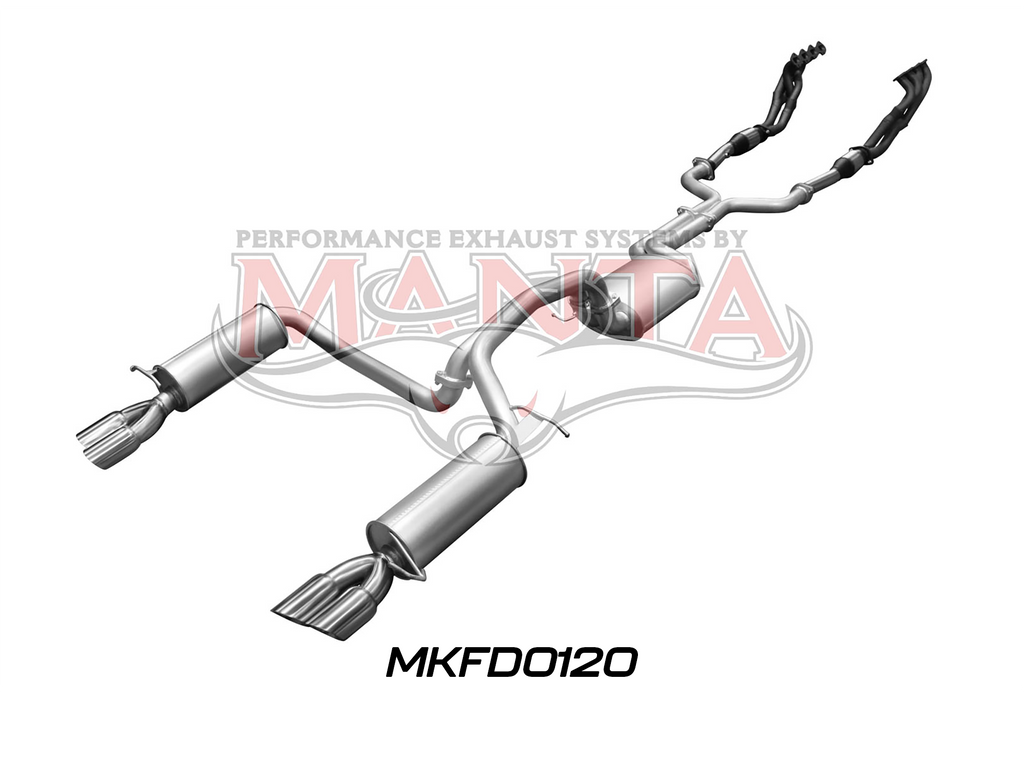 Manta Ford Falcon Bf FPV Boss 5.4L V8 Sedan (All Models, Exhaust Exits From Factory Out Both Driver and Passenger Side) – Manta product image 5