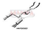 Manta Ford Falcon Bf FPV Boss 5.4L V8 Sedan (All Models, Exhaust Exits From Factory Out Both Driver and Passenger Side) – Manta product image 5