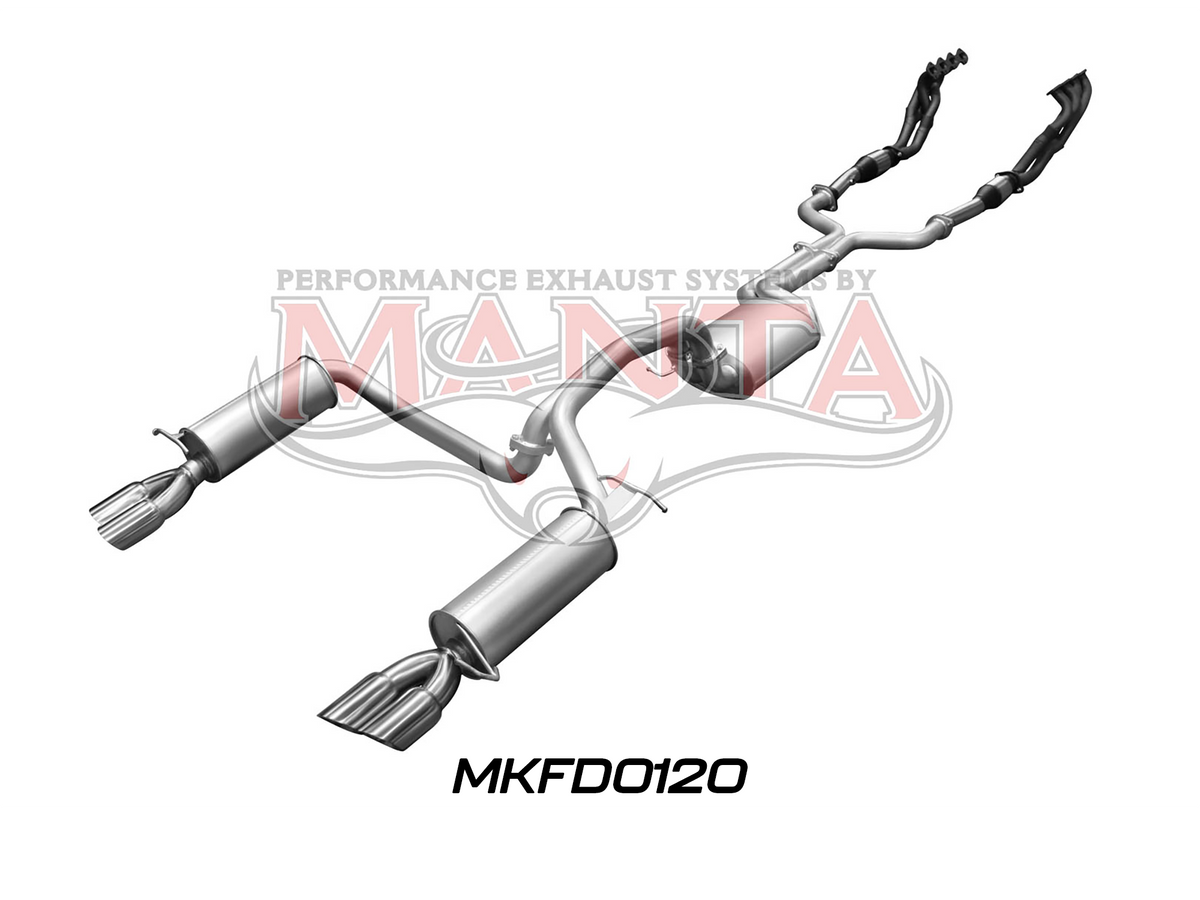 Manta Ford Falcon Bf FPV Boss 5.4L V8 Sedan (All Models, Exhaust Exits From Factory Out Both Driver and Passenger Side) – Manta product image 5
