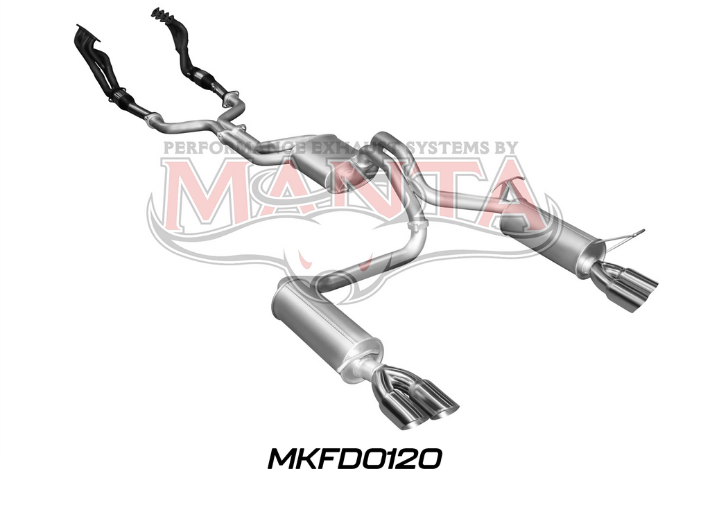 Manta Ford Falcon Bf FPV Boss 5.4L V8 Sedan (All Models, Exhaust Exits From Factory Out Both Driver and Passenger Side) – Manta product image 9