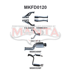 Manta Ford Falcon Bf FPV Boss 5.4L V8 Sedan (All Models, Exhaust Exits From Factory Out Both Driver and Passenger Side) – Manta product image 10