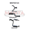 Manta Ford Falcon Bf FPV Boss 5.4L V8 Sedan (All Models, Exhaust Exits From Factory Out Both Driver and Passenger Side) – Manta product image 13