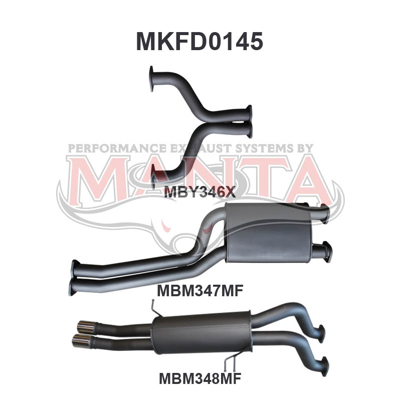 Manta Ford Falcon Ba, Bf 5.4L Boss 4 Valve V8 UTE (Including XR8, FPV Models). Exhaust Exit Out Driver’S Side. – Manta product image 24