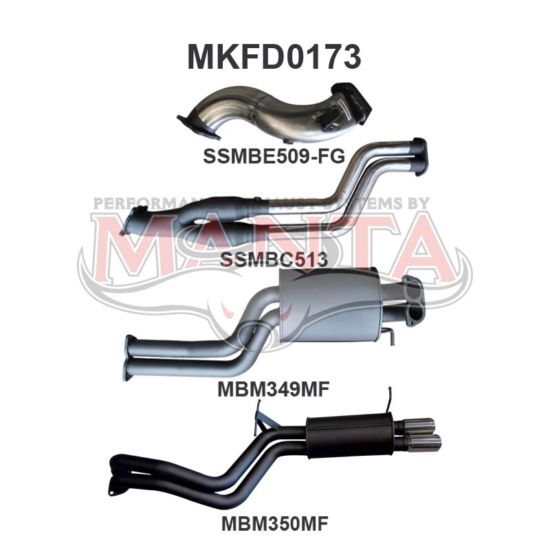 Manta Ford Falcon Fg Turbo 4.0L 6 Cylinder Sedan (All Models Including XR6, G6-E, FPV F6) – Manta product image 5