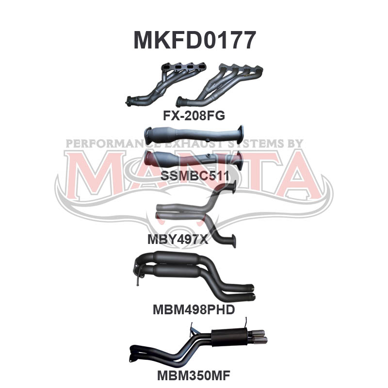 Manta Ford Falcon Fg 5.4L XR8 V8 Sedan (Not Including FPV Models). Exhaust Exit Out Driver’S Side Only. – Manta product image 7