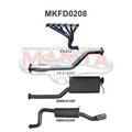 Manta Ford Falcon FG FG-X Barra XR6 NA Ute Exhaust — Full System | 2.5in Single — Aluminised Steel — Quiet — MKFD0208