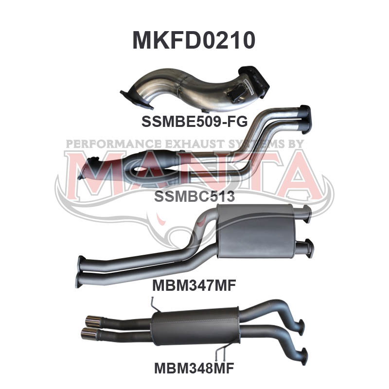 Manta Ford Falcon Fg Turbo 4.0L 6 Cylinder UTE (All Models Including XR6, FPV F6) – Manta product image 7