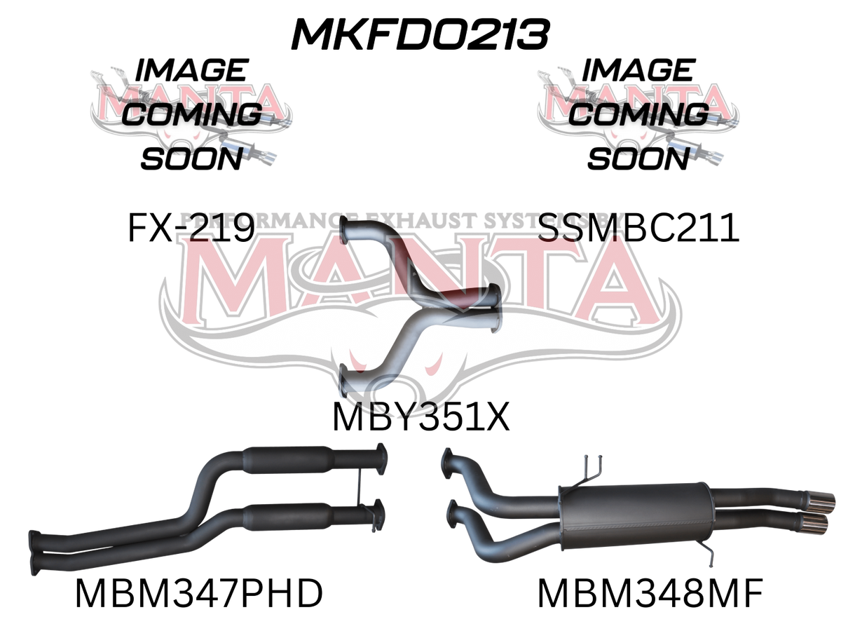 Manta Ford Falcon Fg FPV 5.0L Supercharged V8 UTE (All Models). Exhaust Exit Out Driver’S Side. – Manta product image 9