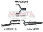 Manta Ford Falcon Fg FPV 5.0L Supercharged V8 UTE (All Models). Exhaust Exit Out Driver’S Side. – Manta product image 11