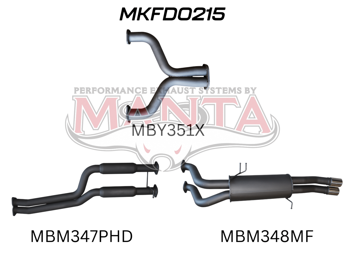 Manta Ford Falcon Fg FPV 5.0L Supercharged V8 UTE (All Models). Exhaust Exit Out Driver’S Side. – Manta product image 11
